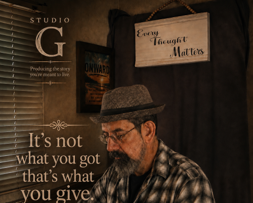 It’s not what you got but what you give